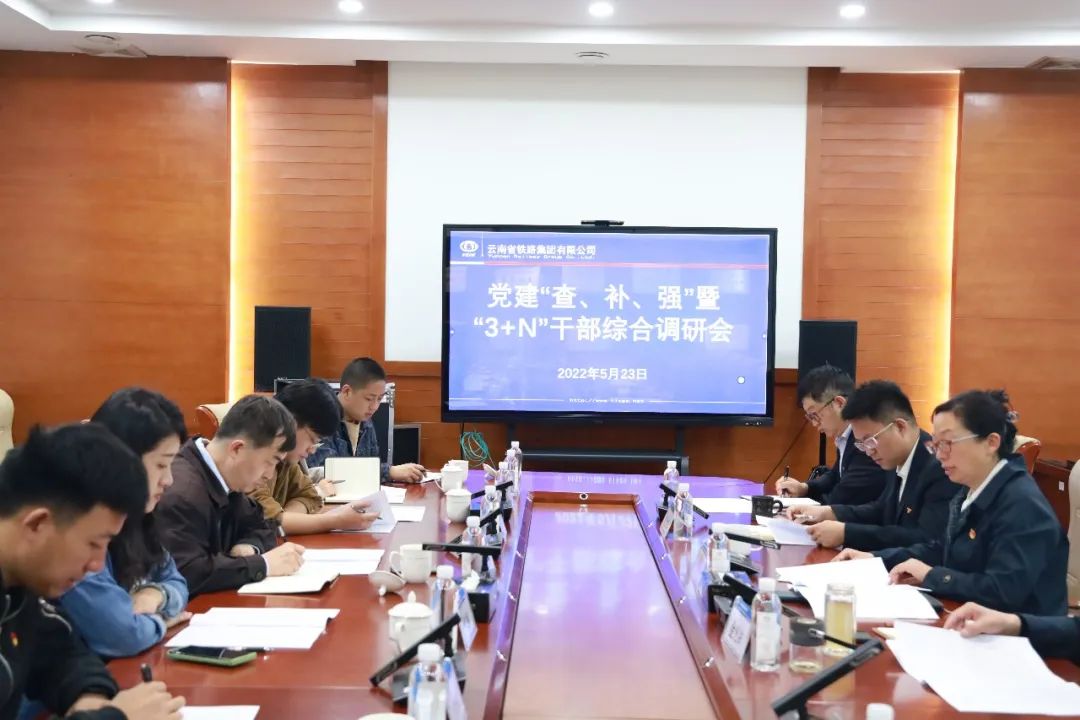 2022-05-23-集团党委调研十二组到公司开展党建工作“查、补、强”专项行动调研督导、“3+N”干部调研.jpg